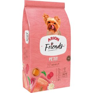 3 Kg Arion Friends Petit Raza Pequeña Salmón