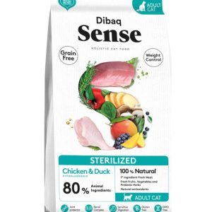 6 Kg Sense Cat Sterilized Pollo y Pato Pienso para Gatos