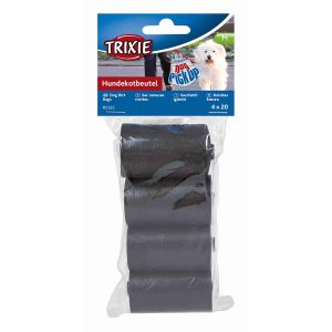Bolsas para caca de perro 4×20 uds. – Negras