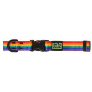 Bub’s Collar Cierre Rápido Rainbow Ancho 25mm Longitud Ajustable 34-53cm