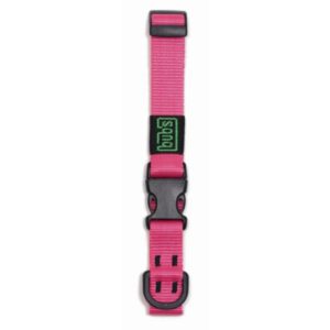 Bub’s Collar Cierre Rápido Rosa Ancho 25mm Longitud Ajustable 34-53cm