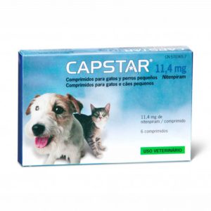 Capstar 1-11 kg para perros pequeños y gatos 6 comprimidos