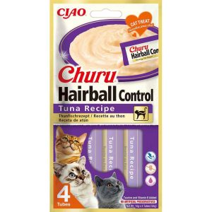 Churu Hairball receta de atún