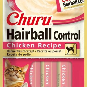 Churu Hairball receta de pollo