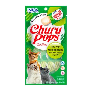 Churu Pops Receta de atún con pollo – Caja 12 unidades