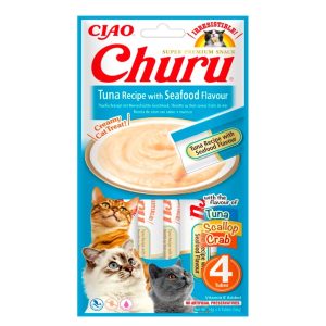 Churu Receta de atún con marisco