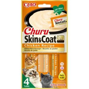 Churu Skin&Coat receta de pollo – Caja 12 unidades