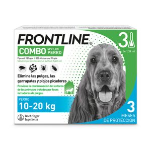 Frontline Combo Perro 10-20 kg  3 Pipetas