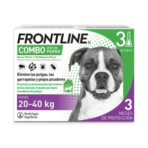 Frontline Combo Perro 20-40 kg 3 Pipetas