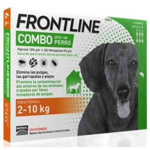 Frontline Combo Perro de 2-10 kg  6 Pipetas