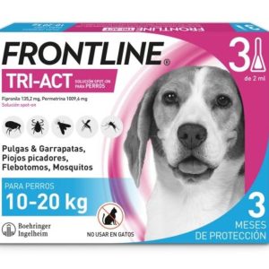 Frontline Tri-Act 10-20 Kg, 3 Pipetas