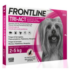 Frontline Tri-Act 2-5 kg, 3 pip.