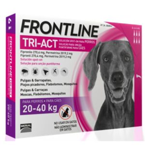 Frontline Tri Act 20-40 kg 6 Pipetas