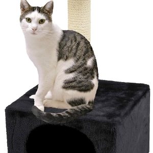 Karlie Árbol Rascador Amatista Negro 30x30x55