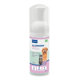 Virbac Allerderm 100 ml Foam Cleaner Espuma limpiadora para perros y gatos