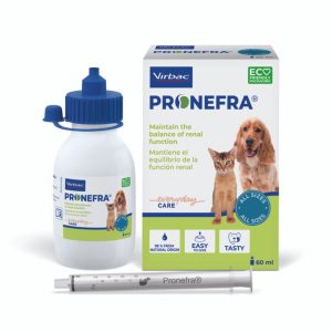 Virbac Pronefra para Problemas Renales en Perros y Gatos, 60 ml