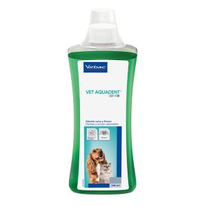 Virbac Vet Aquadent Líquido para la Higiene Dental en Perros y Gatos 250Ml